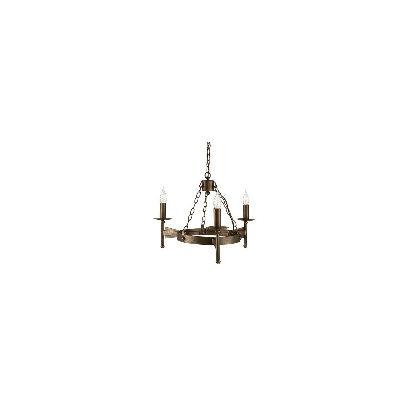 Cromwell 3-Light Chandelier Old Bronze