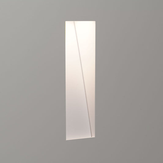 Borgo Trimless 35 Small Matt White LED Wall Recessed