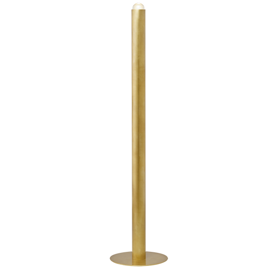 Ebell Large Floor Lamp in Natural Brass