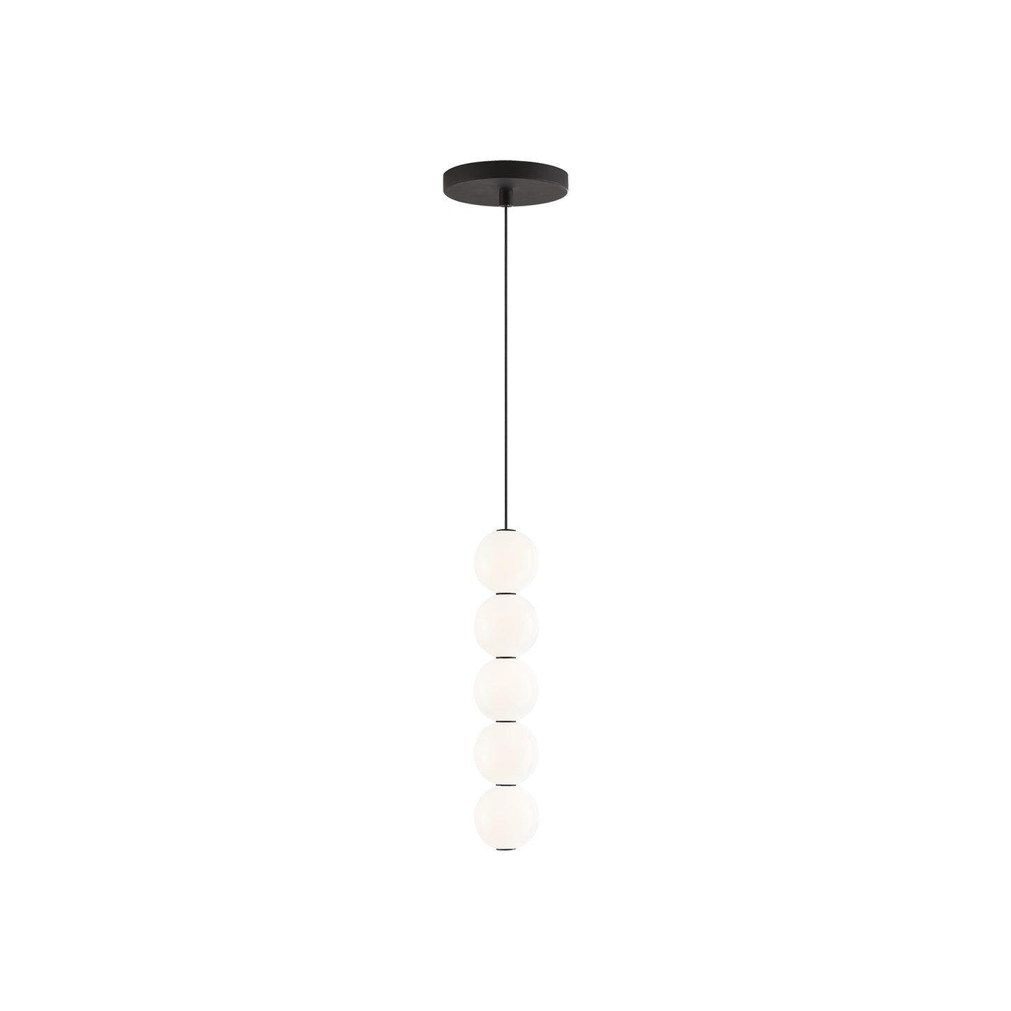 Orbet 5-Light Pendant with Frosted Glass