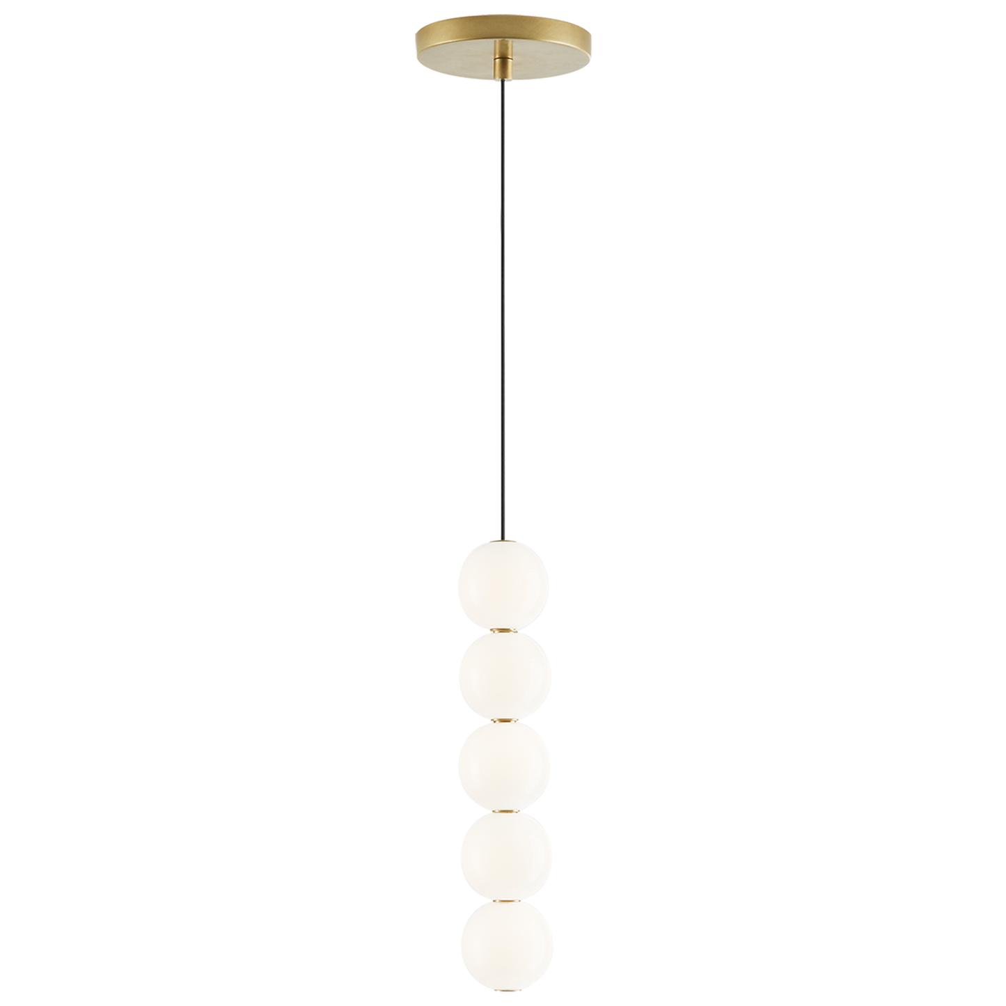 Orbet 5-Light Pendant with Frosted Glass