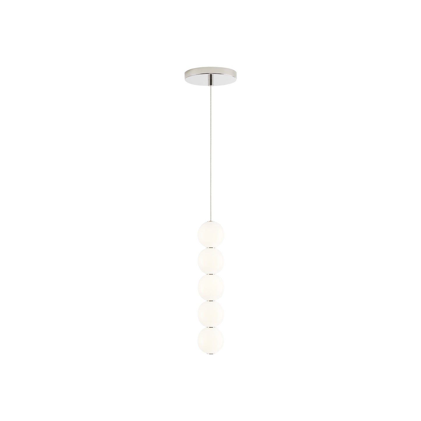 Orbet 5-Light Pendant with Frosted Glass