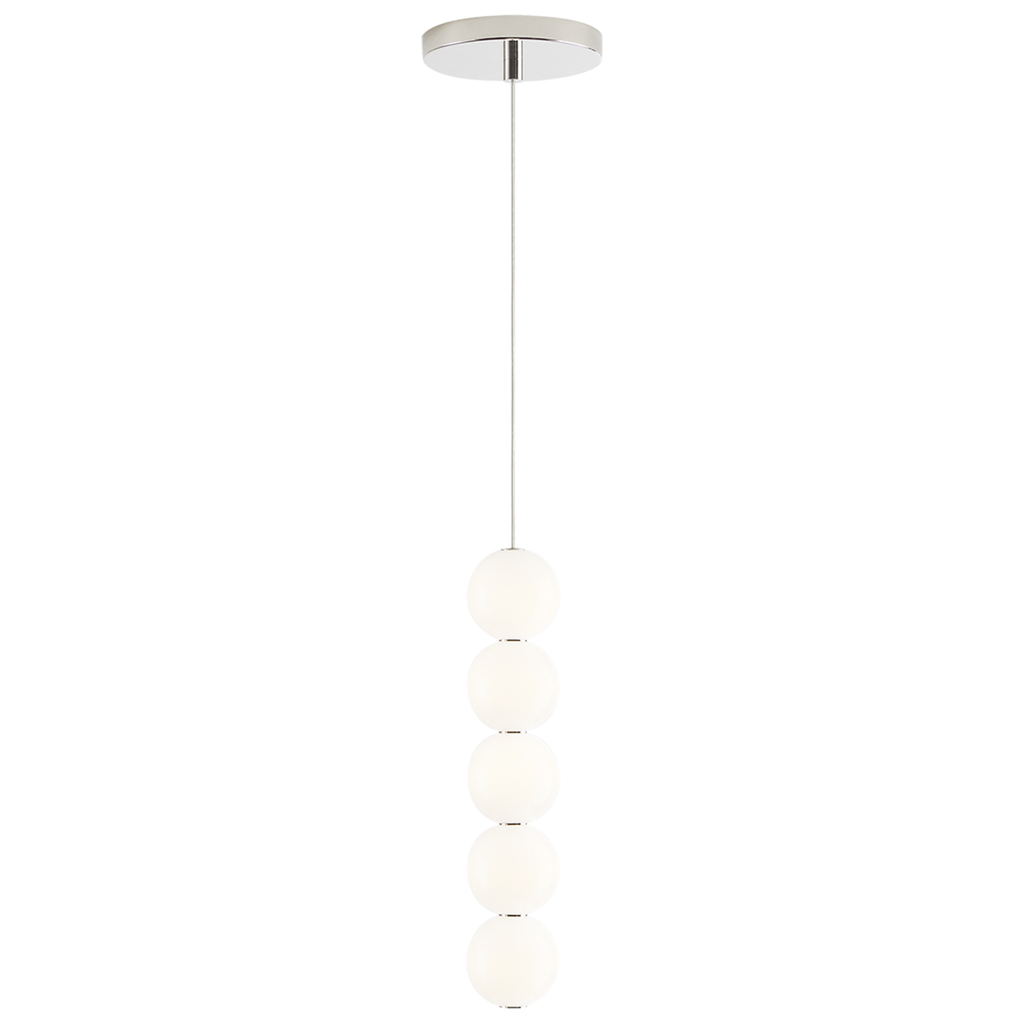 Orbet 5-Light Pendant with Frosted Glass