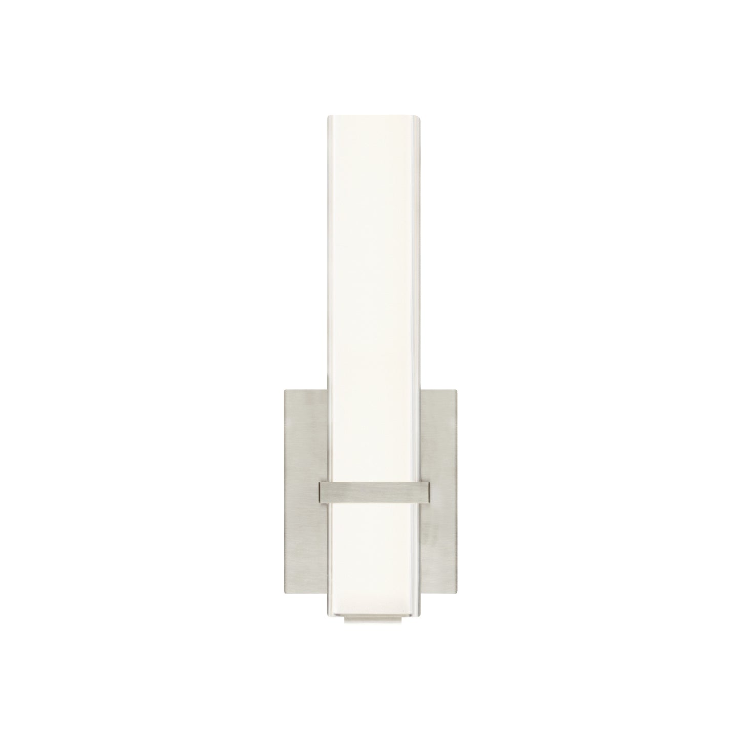 Milan II 13 Bath Wall Light in Satin Nickel