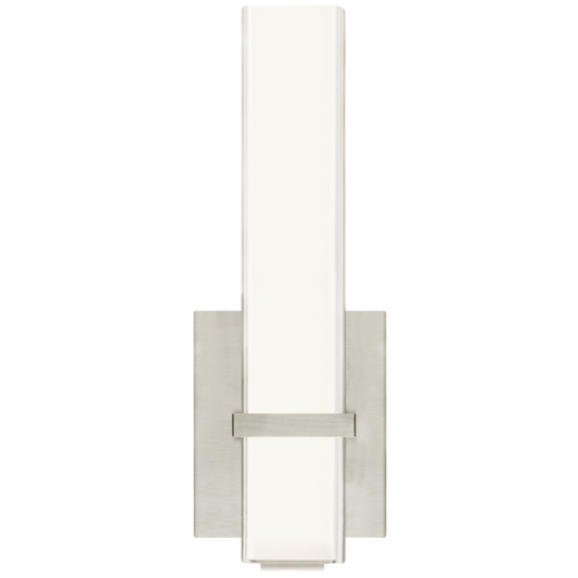 Milan II 13 Bath Wall Light in Satin Nickel