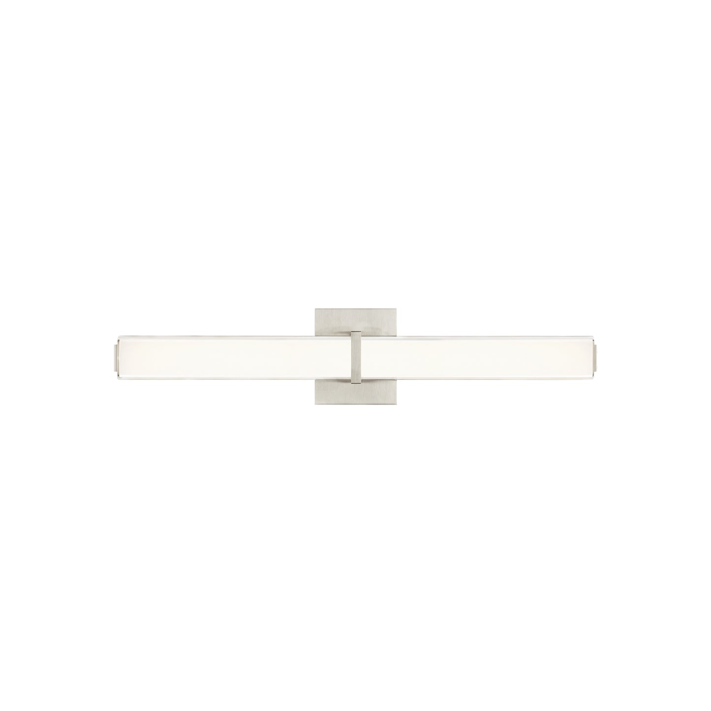 Milan II 13 Bath Wall Light in Satin Nickel