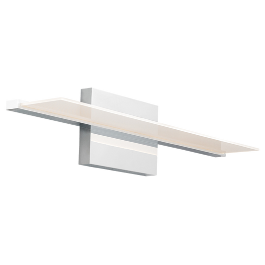 Span 24 Bath Wall Light in Satin Nickel