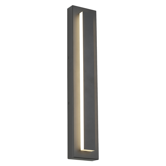 Aspen Outdoor Wall Light in Charcoal