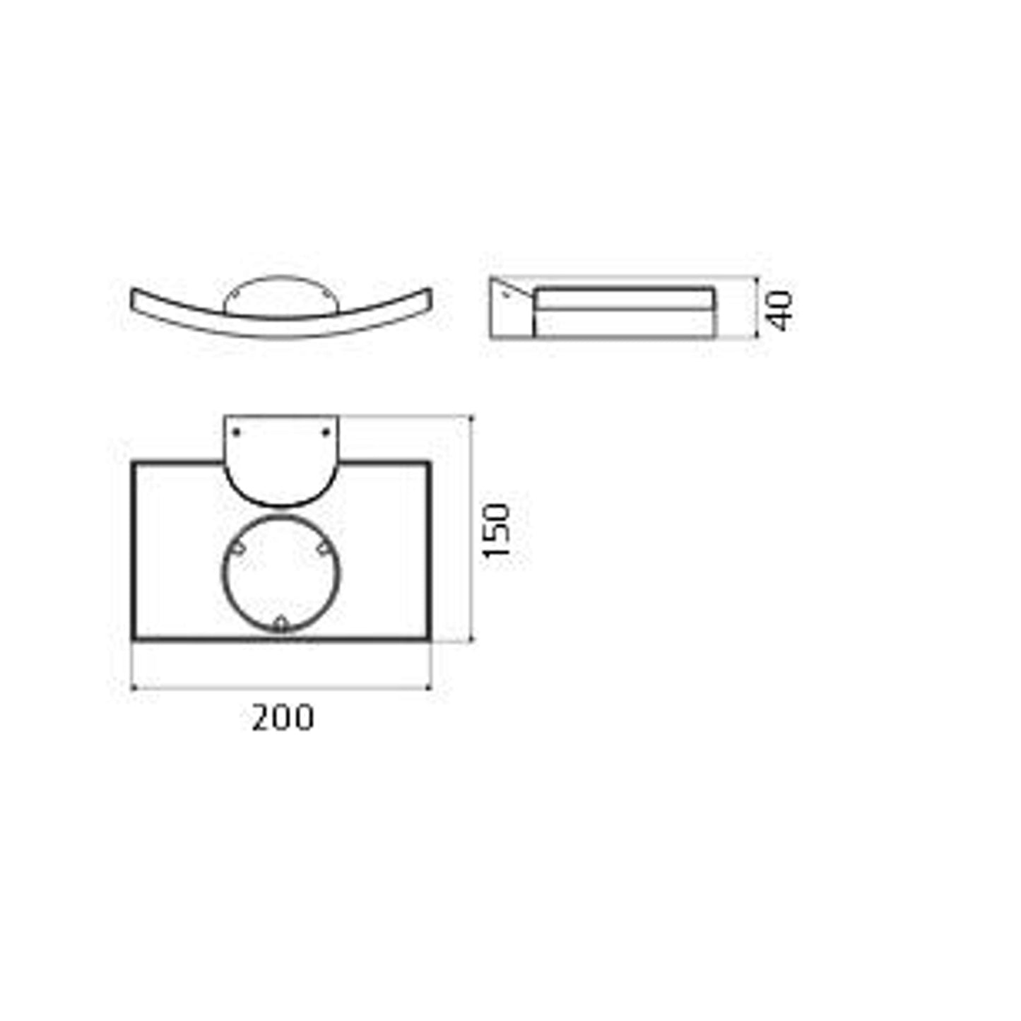 Microsurf Aluminium Decorative LED Wall Washer with Minimal and Unobstrusive Design