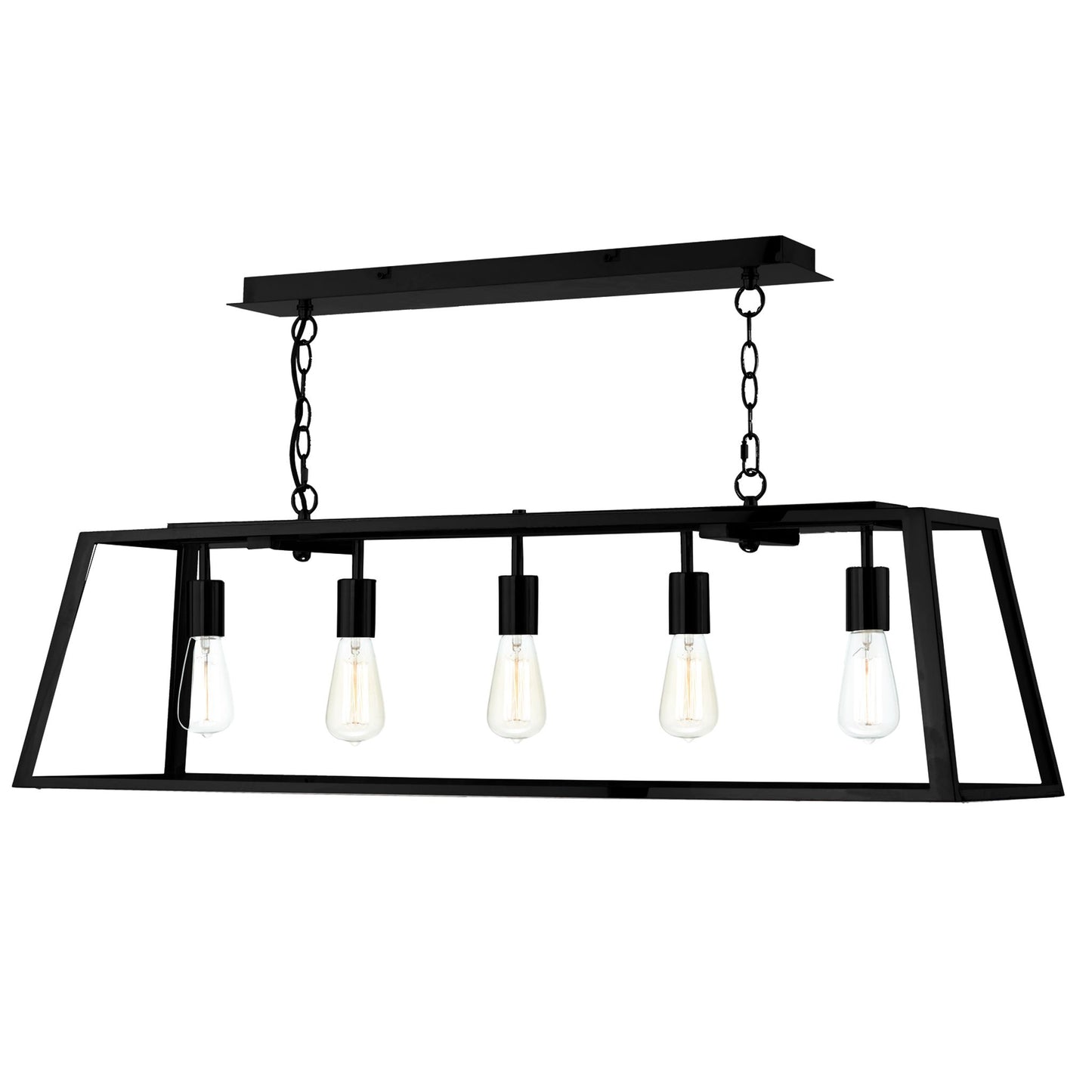 Academy 5-Light Clear Glass Pendant