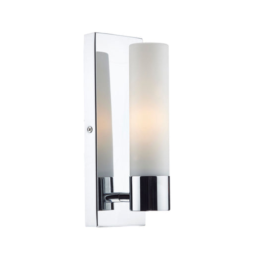 Adagio Single Light Wall with Chrome