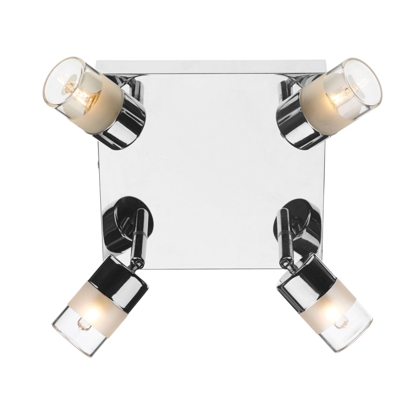 Artemis 4-Light Ceiling Light Polished Chrome