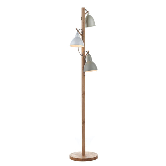 Blyton 3-Light Floor Lamp Complete