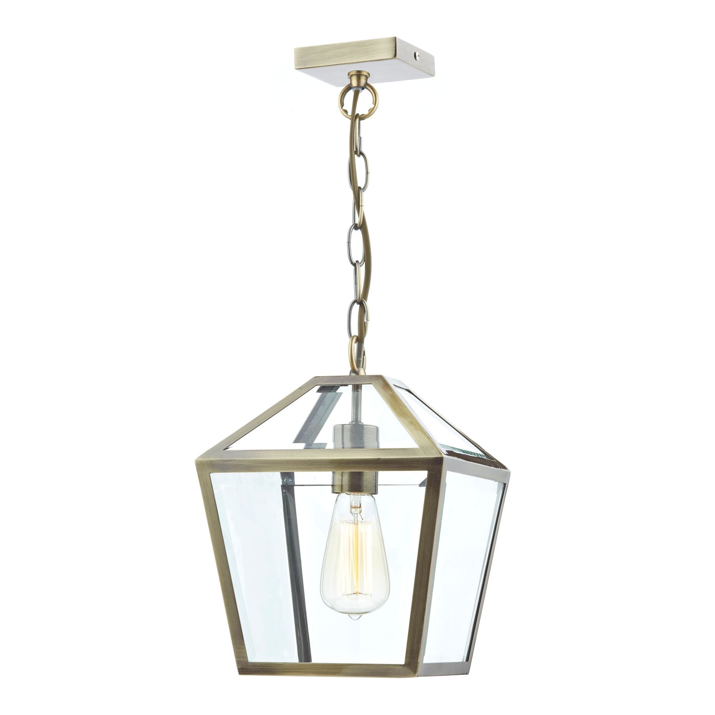 Churchill 1-Light Pendant Antique Brass