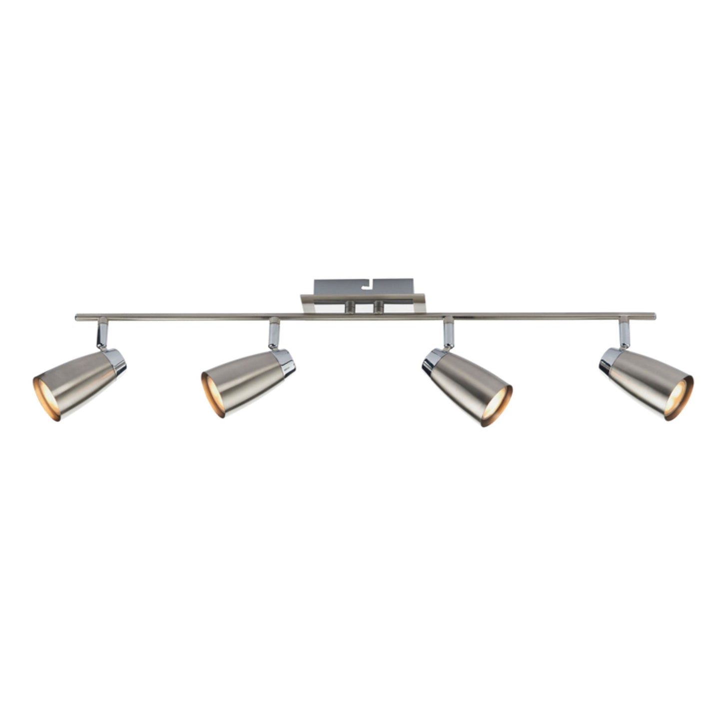 Loft 4-Light Bar Spotlight with Polished Chrome Accents