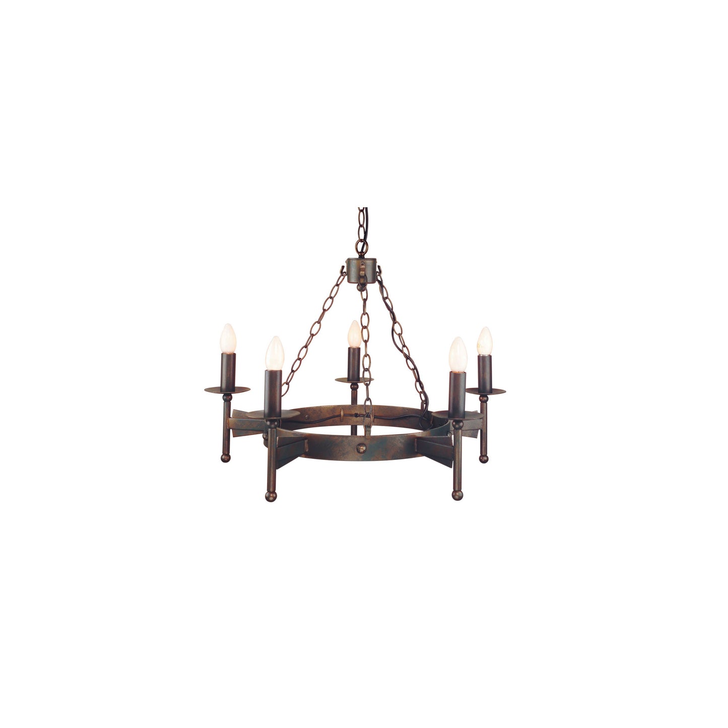 Cromwell 5-Light Chandelier Old Bronze