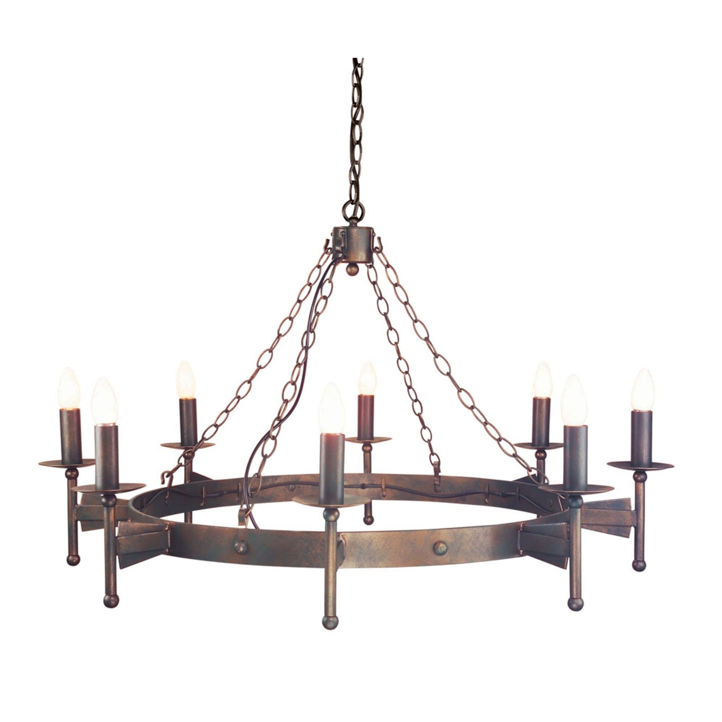 Cromwell 8-Light Chandelier Old Bronze