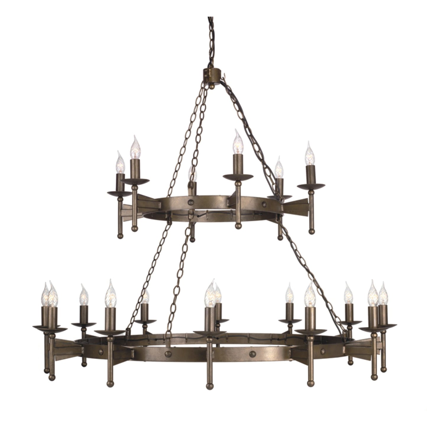 Cromwell 18-Light Chandelier Old Bronze