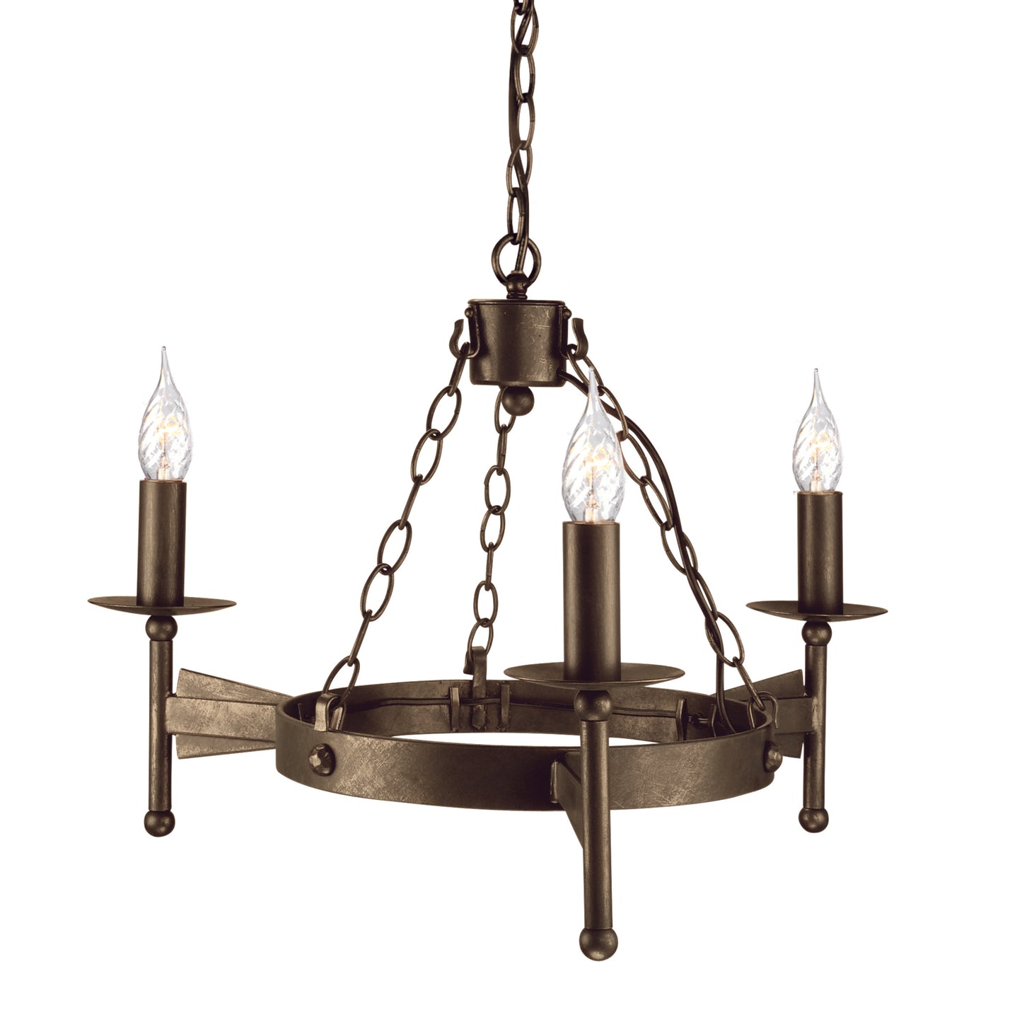 Cromwell 3-Light Chandelier Old Bronze