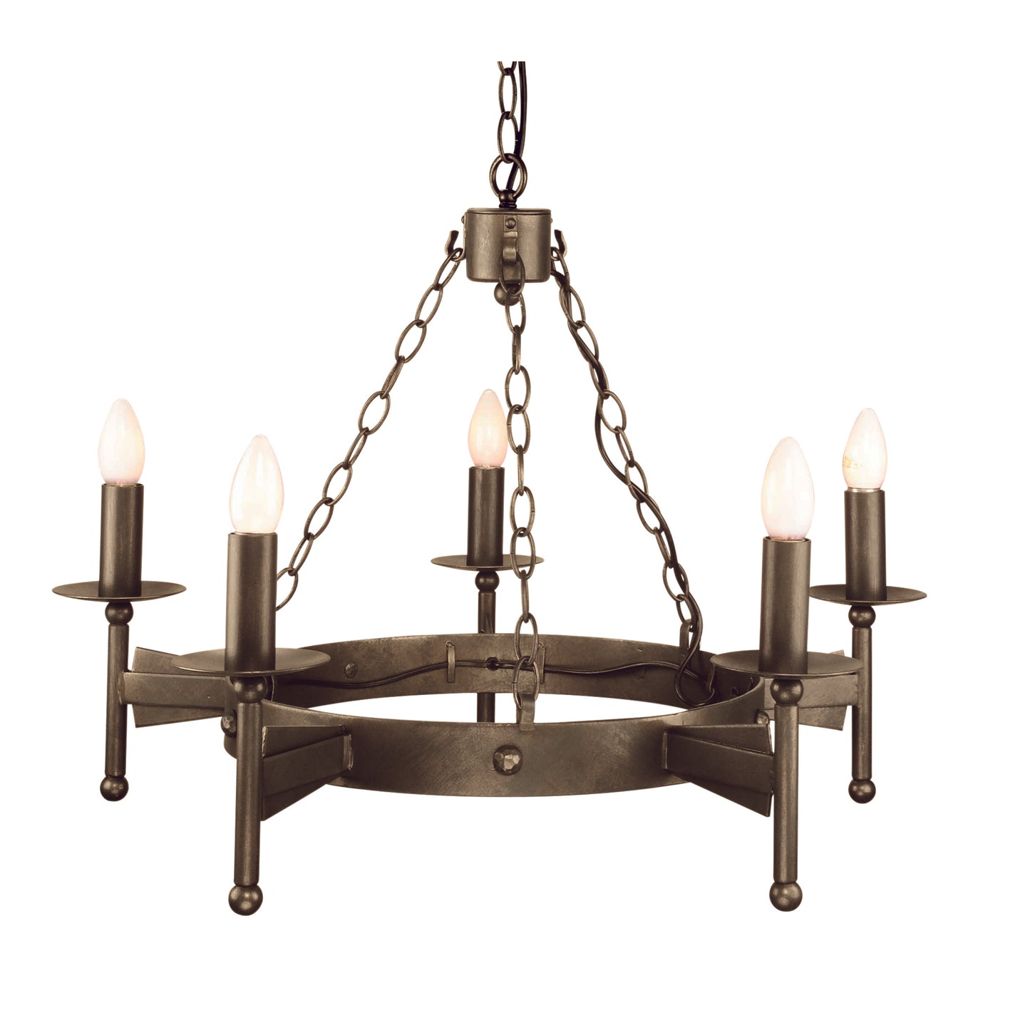 Cromwell 5-Light Chandelier Old Bronze