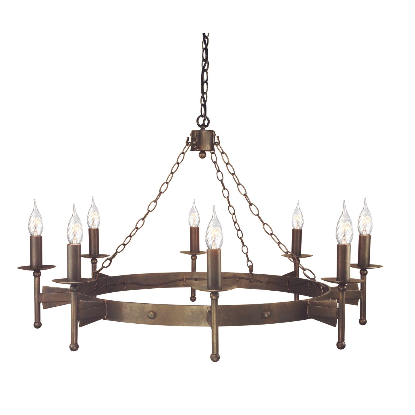 Cromwell 8-Light Chandelier Old Bronze