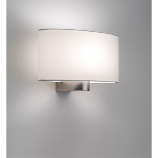 Napoli Modern Sleek Wall Light Matt Nickel