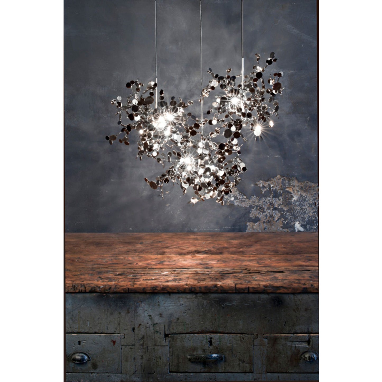 Argent 4 Round Multi Light LED Pendant