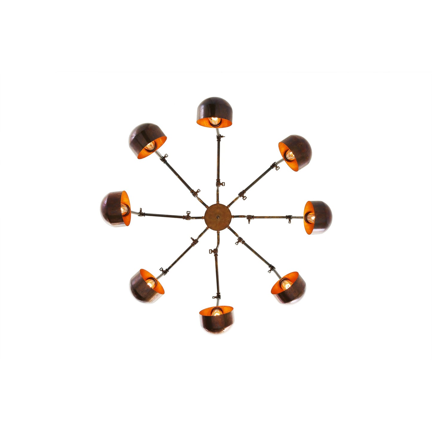 San Jose 8-Light Adjustable Modern Chandelier with Adjustable Arms