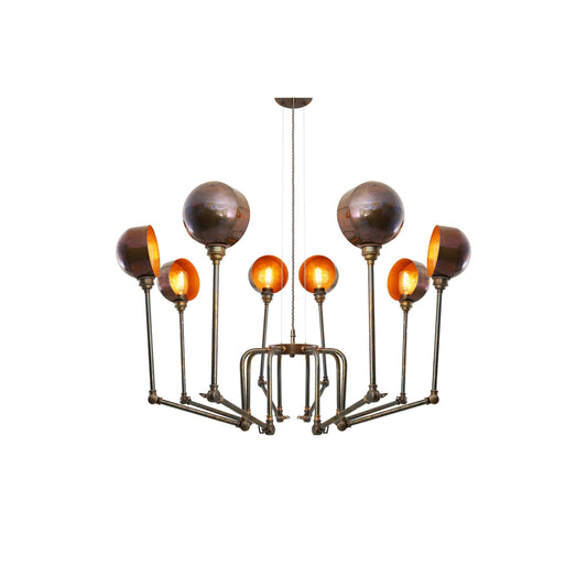 San Jose 8-Light Adjustable Modern Chandelier with Adjustable Arms