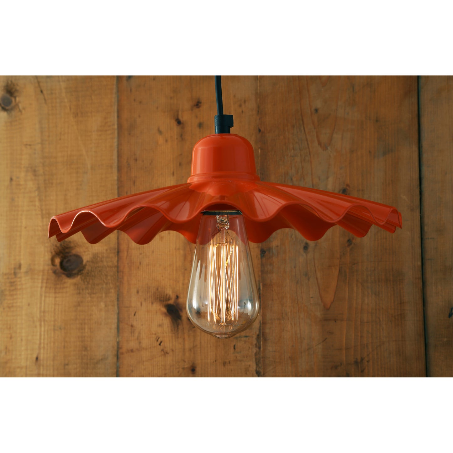 Ardle 30cm Ripple Shade Factory Pendant