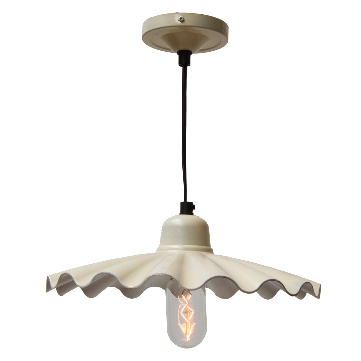 Ardle 30cm Ripple Shade Factory Pendant