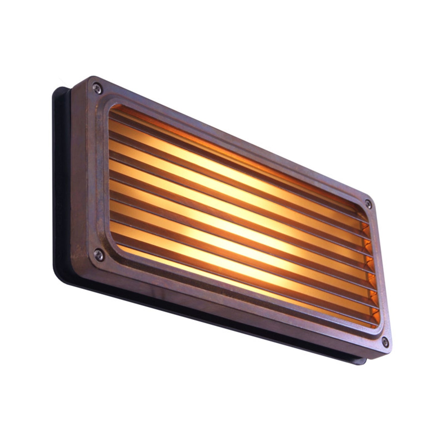 Agher Recessed Grill Wall Light IP54