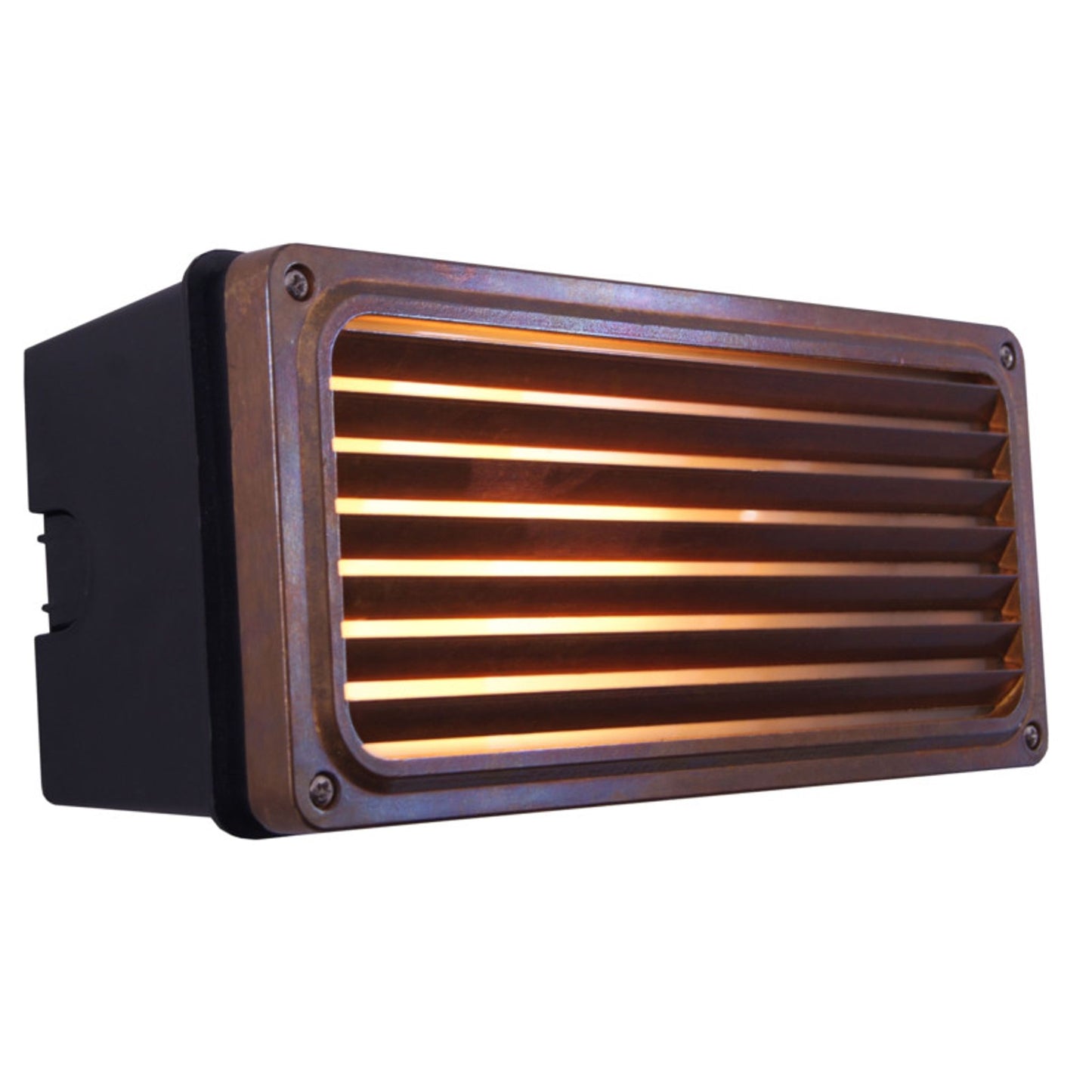 Agher Recessed Grill Wall Light IP54