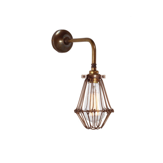 Praia Vintage Cage Wall Light