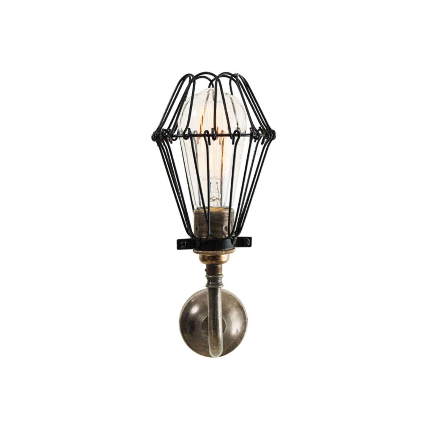 Praia Vintage Cage Wall Light