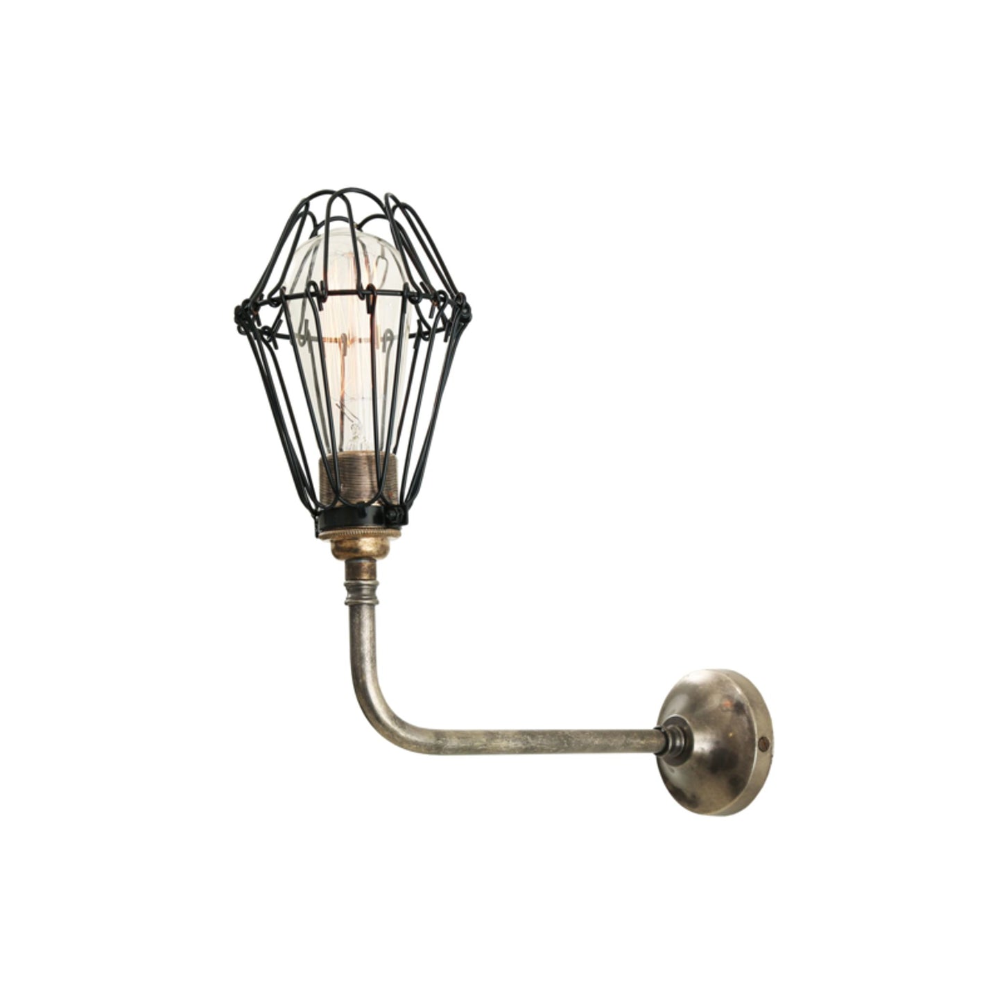 Praia Vintage Cage Wall Light