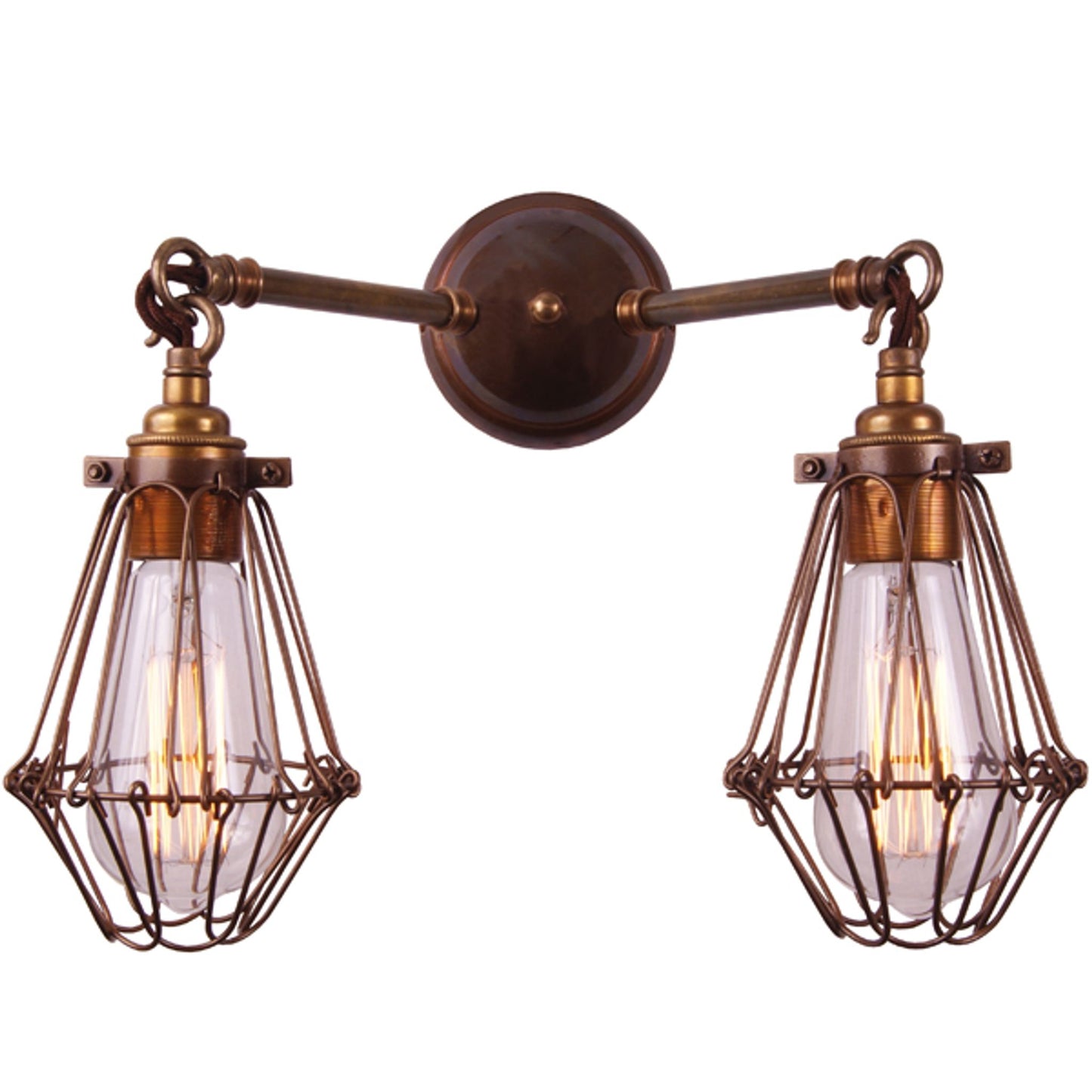 Rigo Double Cage Wall Light