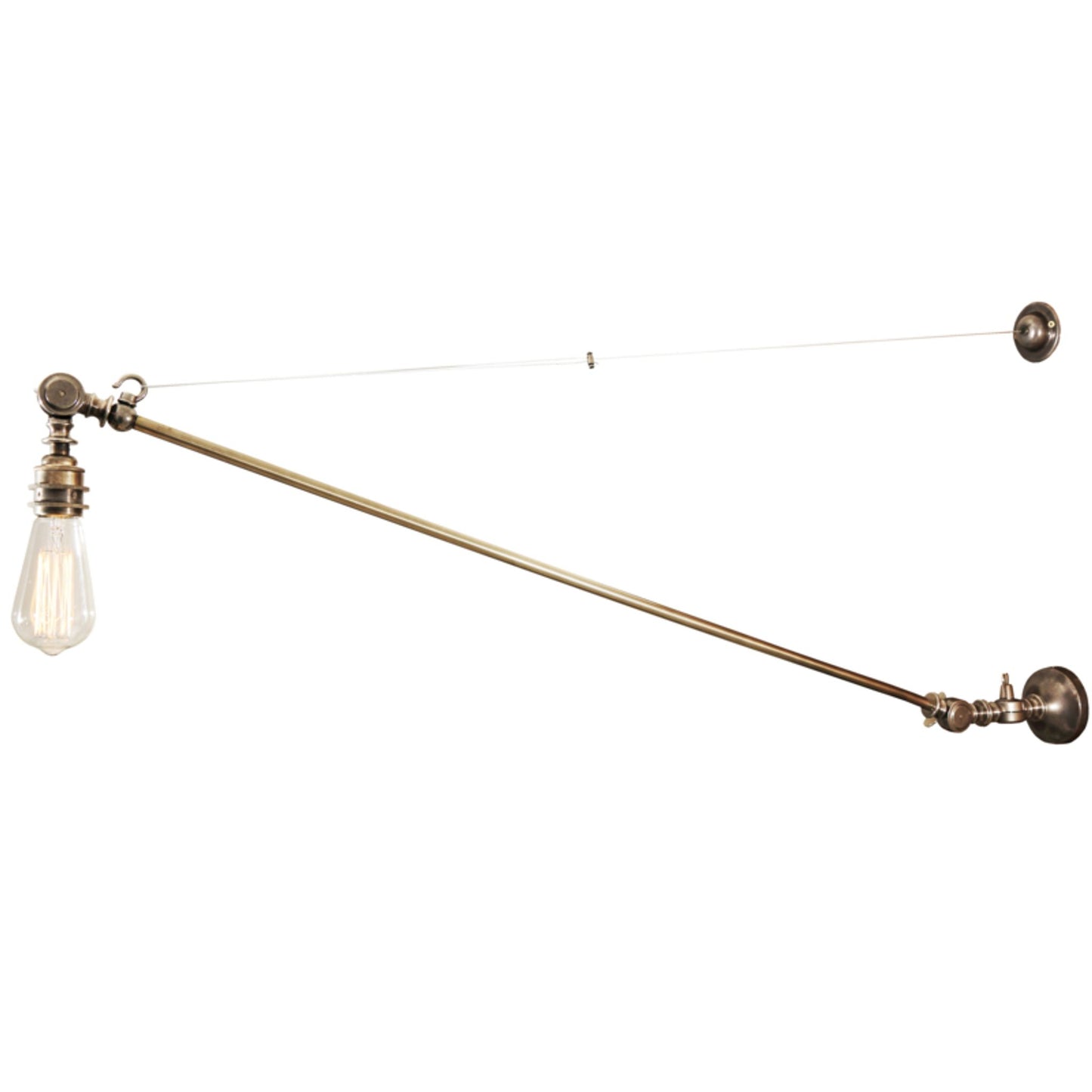 Manick Adjustable Industrial Wall Light