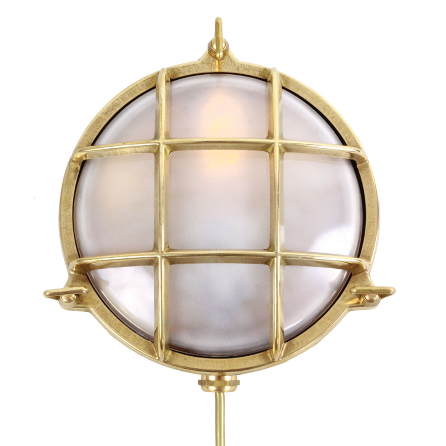 Adoo 21cm Nautical Round Bulkhead Wall Light IP54