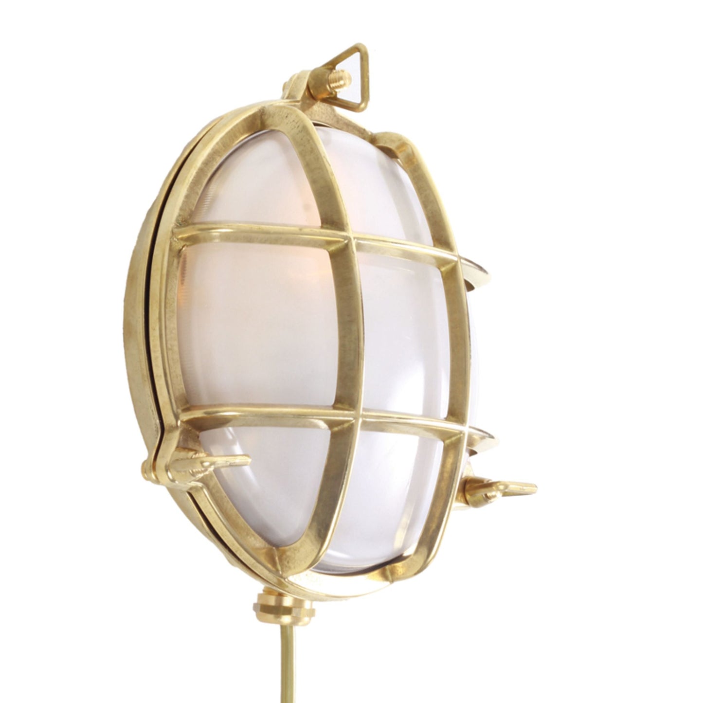 Adoo 21cm Nautical Round Bulkhead Wall Light IP54