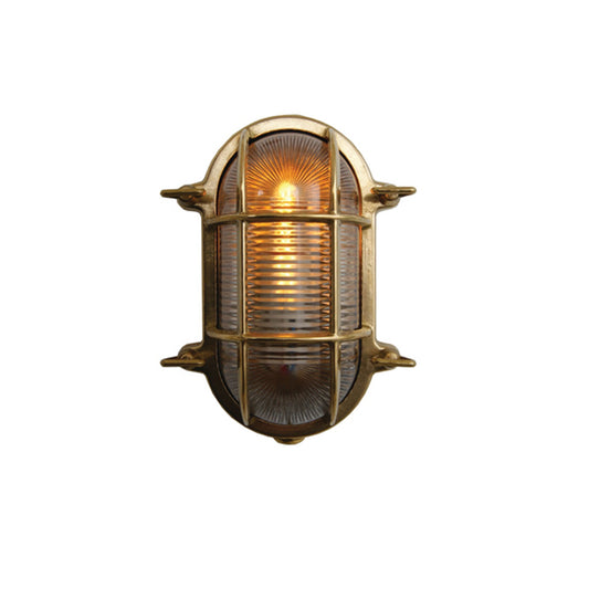 Ruben Small Oval Marine Wall Light