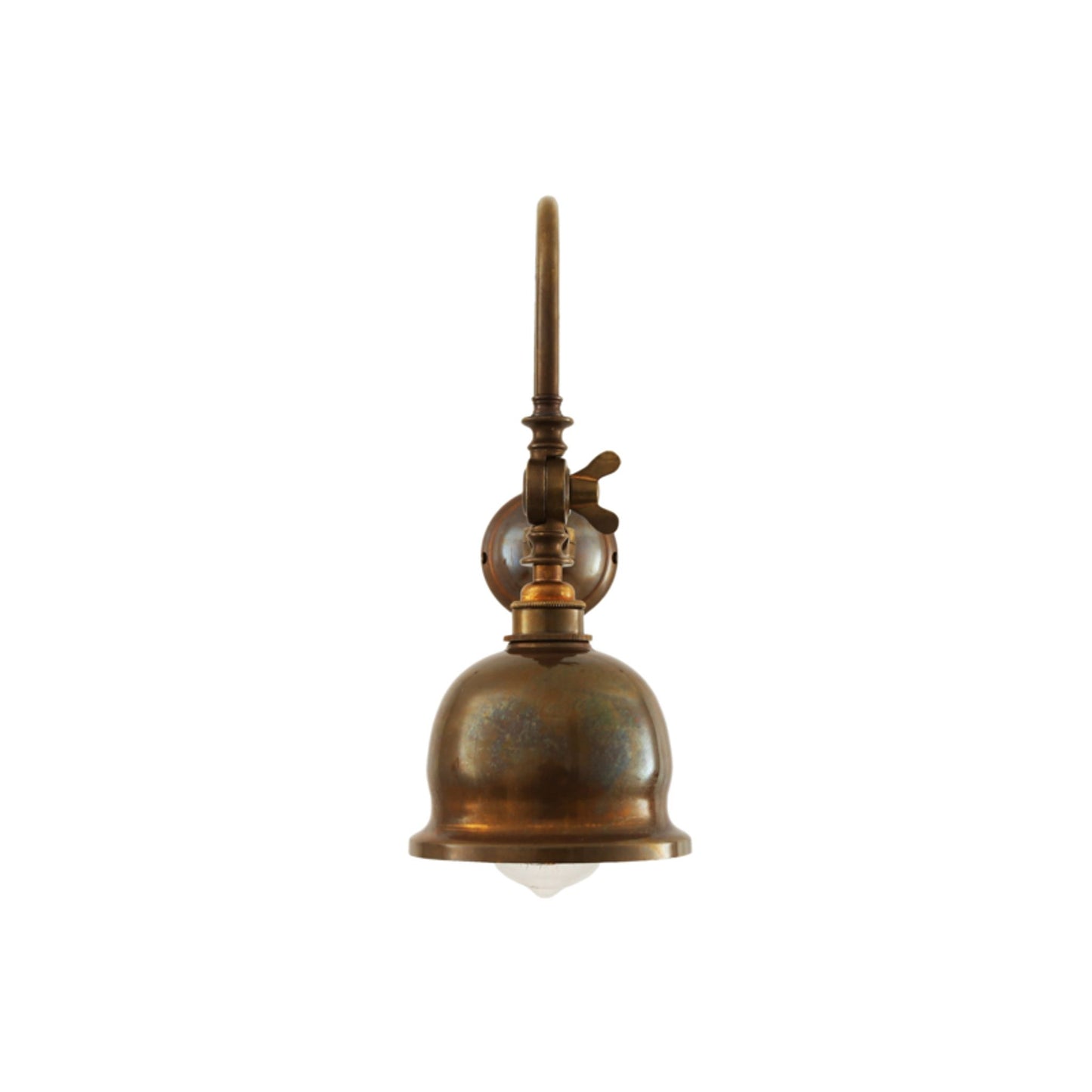 Apia Cast Brass Swivel Wall Light