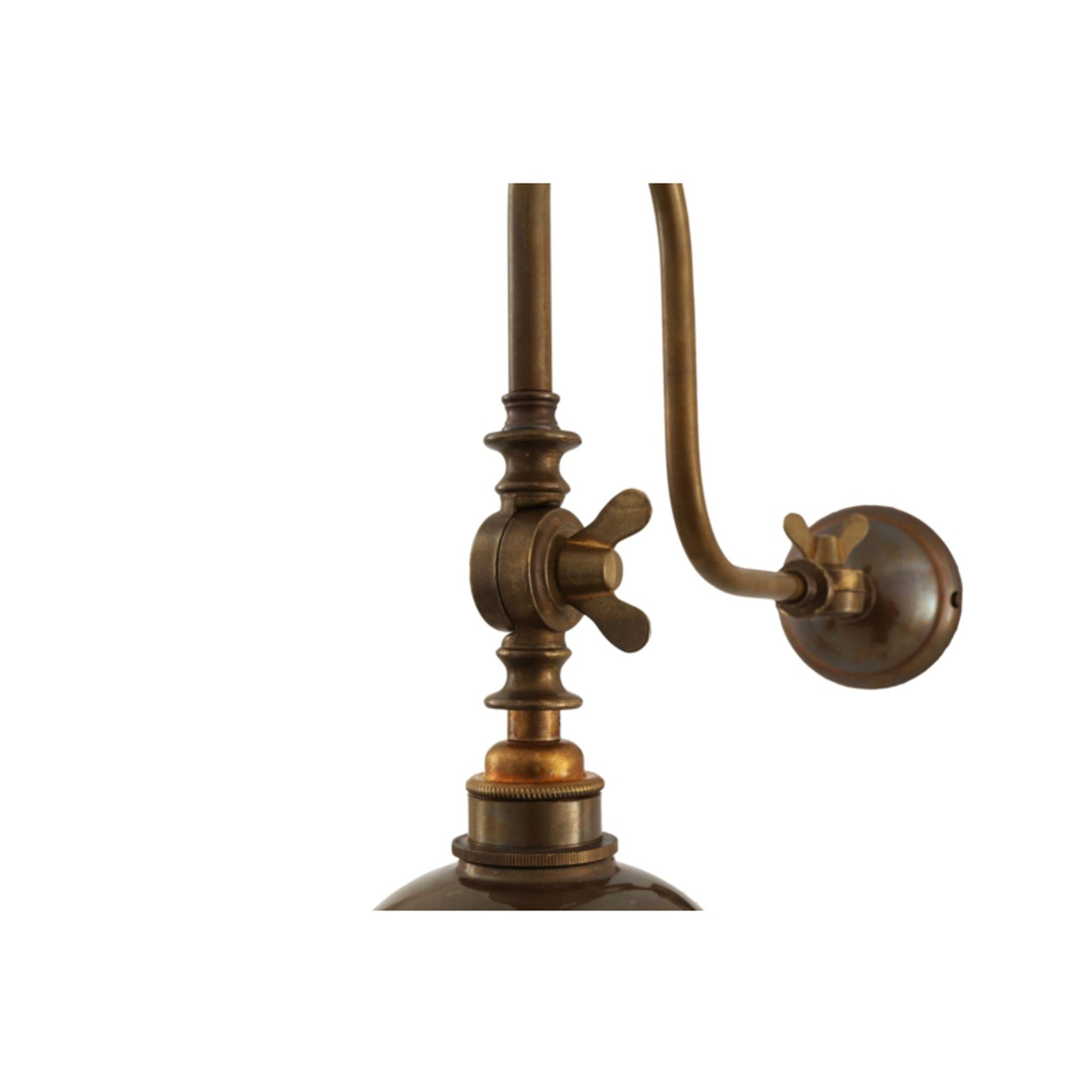 Apia Cast Brass Swivel Wall Light