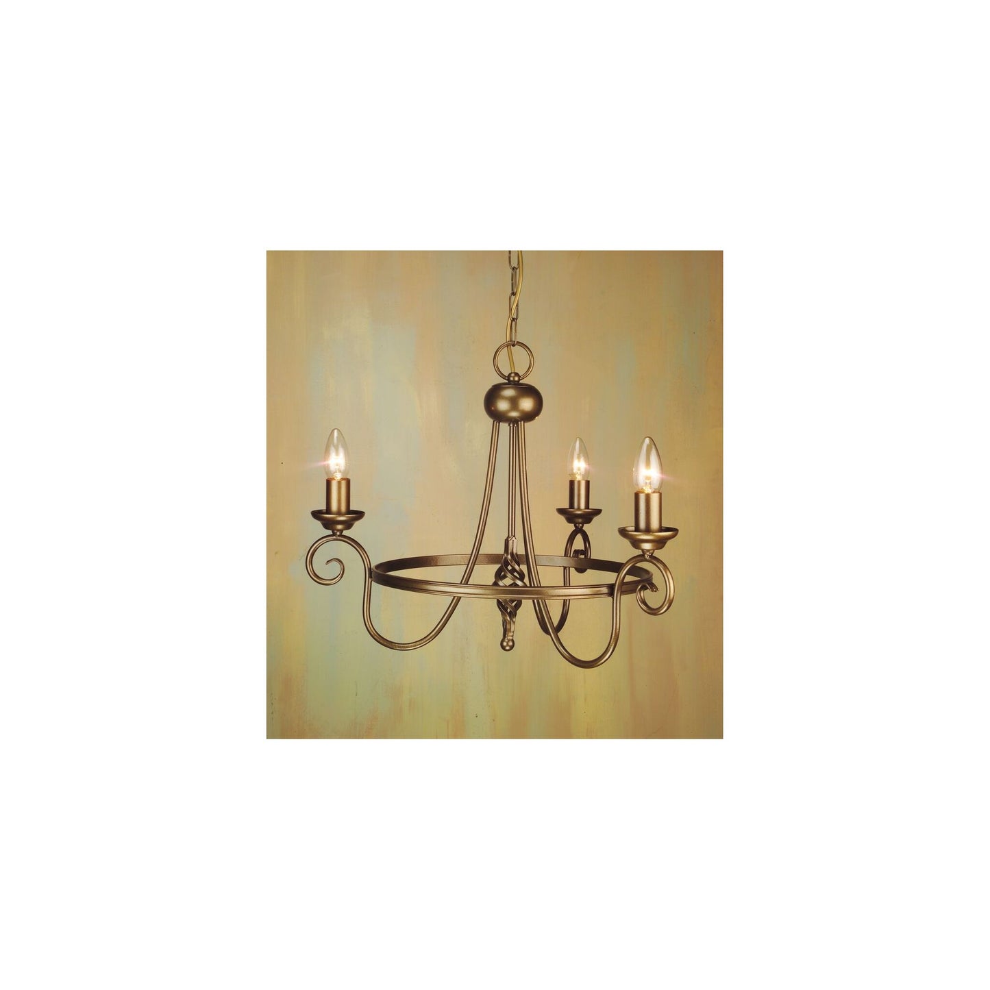 Harlech 3-Light Chandelier