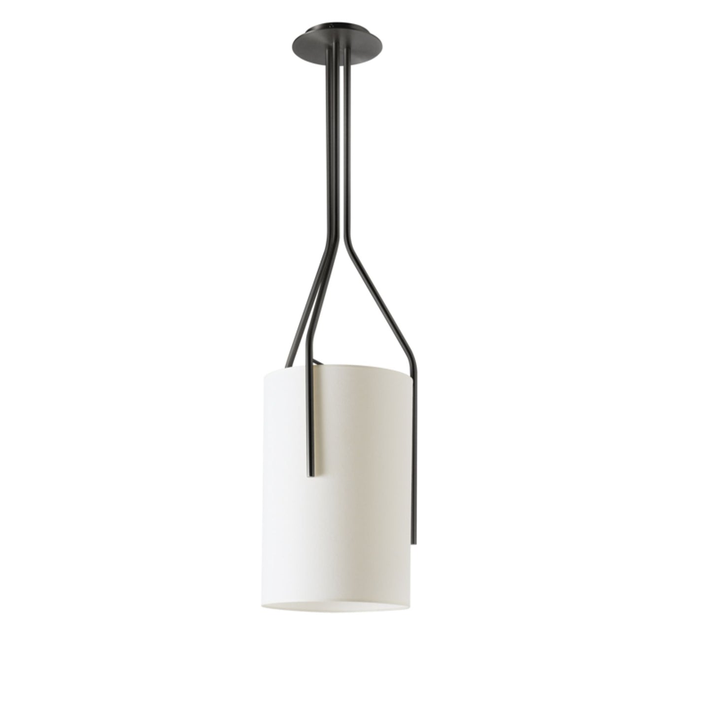 Arborescence Pendant with Three Claw enclosed Drop Paper Lampshade