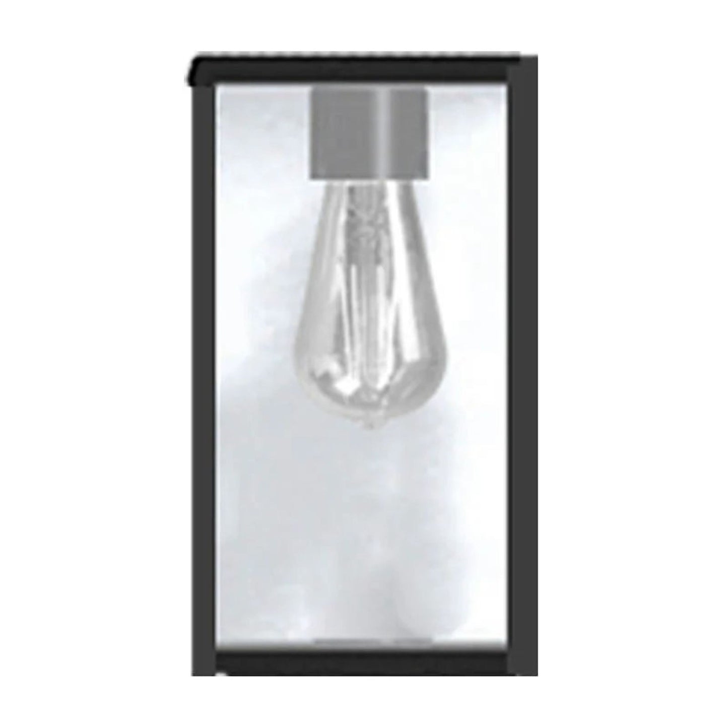 Contemporary flushed wall light 0.29m