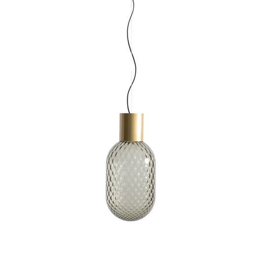 Bloom Pendant in Natural Brass