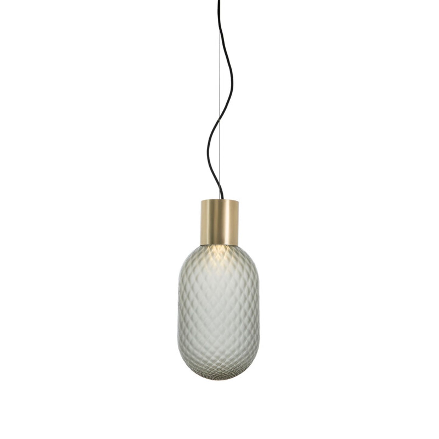 Bloom Pendant in Natural Brass