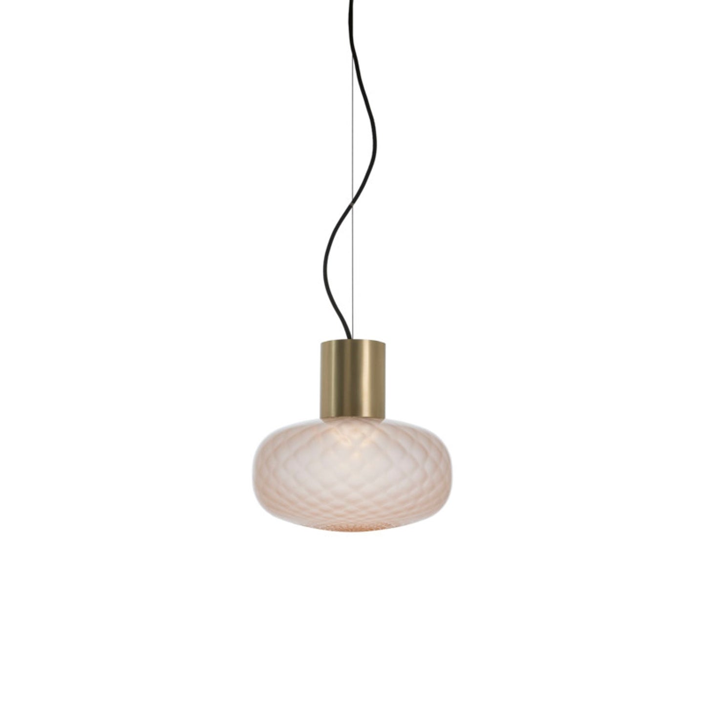 Bloom Pendant in Natural Brass