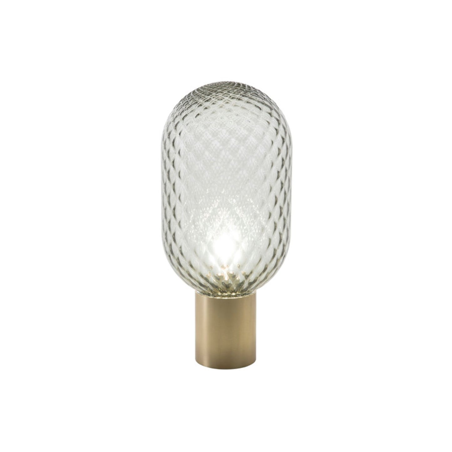 Bloom Table Lamp in Natural Brass